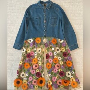 Aratta Shelley maxi shirt, worn twice, size M